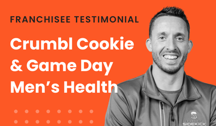 Crumbl Cookie and Gameday Men's Health franchisee